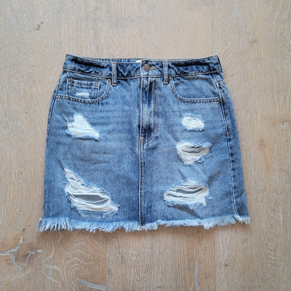 Denim skirt